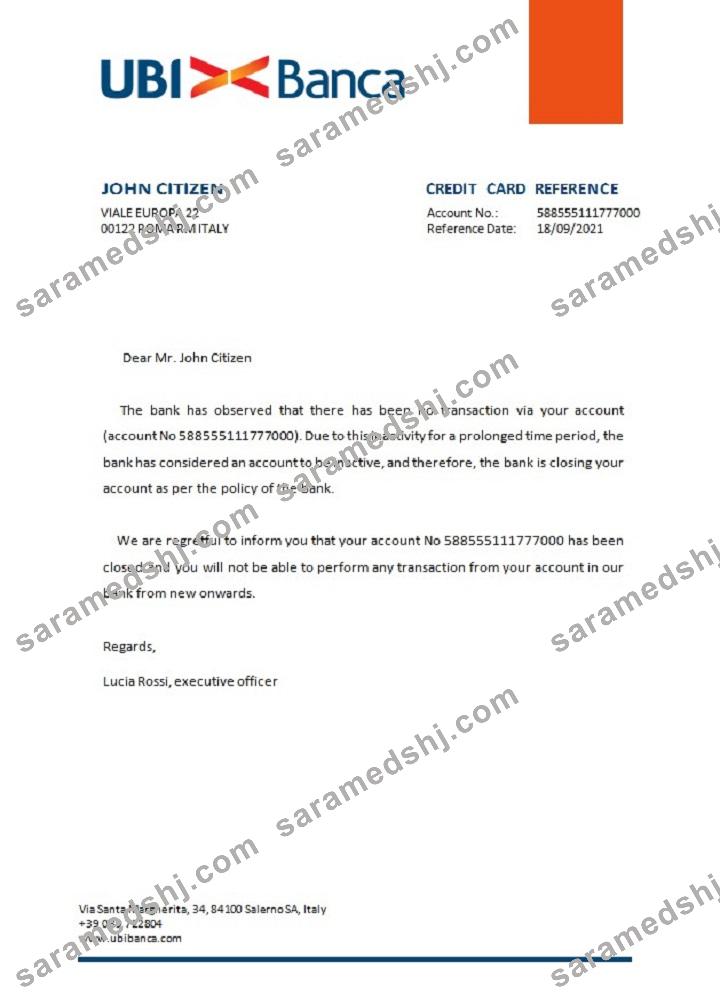 Italy_Ubi Banca_closure reference